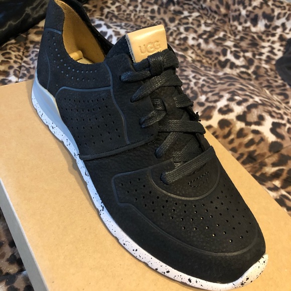 ugg tye sneaker black